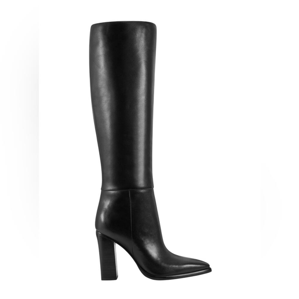 Marc Fisher Lannie Black Heeled Boots – Sz 9M